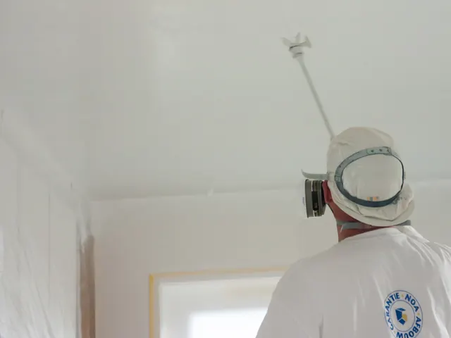 Airless spuitwerk van dichtbij