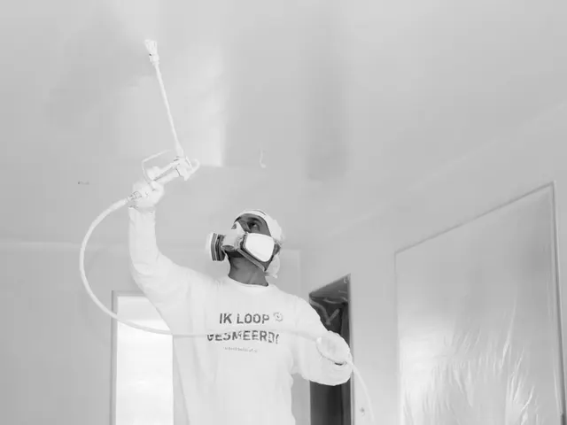 Gelijkmatige afwerking van het plafond